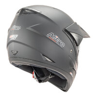 Nitro MX730 UNO Adventure Helmet Satin Black Product thumb image 4