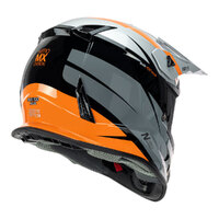 Nitro MX700 Recoil Off Road Helmet Grey/Black/Orange Product thumb image 4