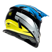 Nitro MX700 Recoil Off Road Helmet Blue/Black/Grey/Fluro Product thumb image 4