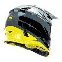 Nitro MX700 Recoil Off Road Helmet Grey/Black/Fluro Product thumb image 4