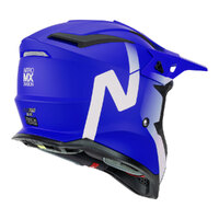 Nitro MX760 Off Road Helmet Satin Blue/White Product thumb image 4