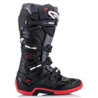 Alpinestars Tech 7 Off Road Boots Black/Grey/Red Product thumb image 4