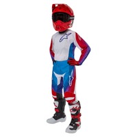 Alpinestars 2024 Youth Racer Pneuma Pants Blue/Mars Red/White Product thumb image 4