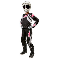 Alpinestars 2024 Womens Fluid Jersey Black White Product thumb image 4