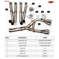 M4 Header KIT Stainless Steel BMW S1000RR 2020-2024 Product thumb image 4