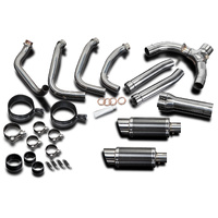 Honda CBR1100XX 1996-2009 200MM Round Carbon 4-2 Complete System Product thumb image 4