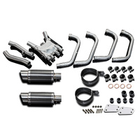 Yamaha XJR1300/SP 1998-2003 200MM Round Carbon Full Exhaust System Product thumb image 4