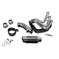 Yamaha MT-09 2013-2020 200MM Round Carbon 3 Into 1 Full Exhaust System Product thumb image 4