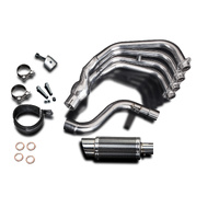Yamaha XJ6-XJ6N-FZ6 2009-2020 4-1 200MM Round Carbon Complete Exhaust System Product thumb image 4