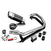 Royal Enfield Scram 411 2022-2024 200MM Round Carbon Full Exhaust System Product thumb image 4