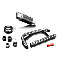 Royal Enfield 350 Bullet Classic 22-25 200MM Round Carbon Full Exhaust System Product thumb image 4