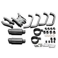 Yamaha XJR1300/SP 1998-2003 200MM Round Stainless Full Exhaust System Product thumb image 4