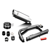 Royal Enfield 350 Bullet Classic 22-25 200MM Round Stainless Full Exhaust System Product thumb image 4