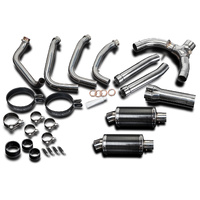 HONDA CBR1100XX 1996-2009 225MM OVAL CARBON 4-2 COMPLETE SYSTEM Product thumb image 4