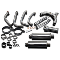 Honda CBR1100XX 1996-2009 350MM Oval Stainless 4-2 Complete System Product thumb image 4