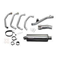 Suzuki GSF1200 S Bandit 95-07 350MM Oval Stainless Full Exhaust System Product thumb image 4