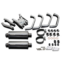 Yamaha XJR1300/SP 1998-2003 350MM Oval Stainless Steel Full Exhaust System Product thumb image 4