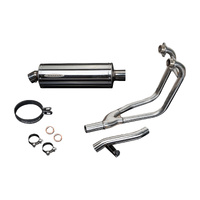 Suzuki GS500E/F 2-1 1989-2019 350MM Oval Stainless Complete Exhaust System Product thumb image 4