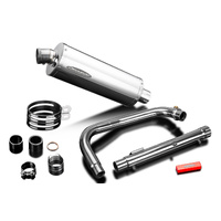 Royal Enfield 350 Bullet Classic 22-25 350MM Oval Stainless Full Exhaust System Product thumb image 4