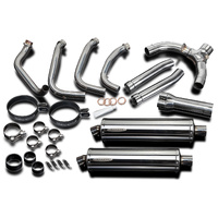 Honda CBR1100XX 1996-2009 450MM Oval Stainless 4-2 Complete System Product thumb image 4
