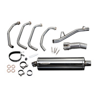 SUZUKI GSF1200 S BANDIT 95-07 450MM OVAL STAINLESS FULL EXHAUST SYSTEM Product thumb image 4
