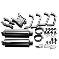 Yamaha XJR1300/SP 1998-2003 450MM Oval Stainless Full Exhaust System Product thumb image 4