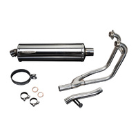 Suzuki GS500E/F 2-1 1989-2019 450MM Oval Stainless Complete Exhaust System Product thumb image 4