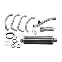 Suzuki GSF1200 S Bandit 95-07 450MM Oval Carbon Full Exhaust System Product thumb image 4