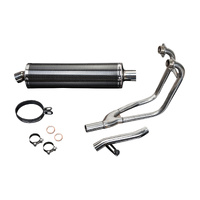 Suzuki GS500E/F 2-1 1989-2019 450MM Oval Stainless Complete Exhaust System Product thumb image 4