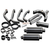 Honda CBR1100XX 1996-2009 350MM Oval Carbon 4-2 Complete System Product thumb image 4