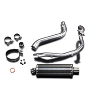 Suzuki DR650SE 1996-2024 350MM Oval Carbon Complete Exhaust System Product thumb image 4