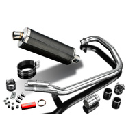Royal Enfield Scram 411 2022-2024 350MM Oval Carbon Full Exhaust System Product thumb image 4