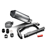 Royal Enfield 350 Bullet Classic 22-25 260MM X-OVAL Titanium Full Exhaust System Product thumb image 4