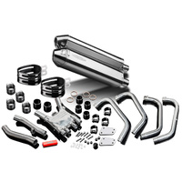 Yamaha XJR1300/SP 1998-2003 420MM Stainless TRI-OVAL Full Exhaust System Product thumb image 4