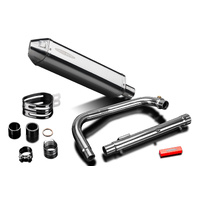 Royal Enfield 350 Bullet Classic 22-25 420MM TRI-OVAL Full Exhaust System Product thumb image 4