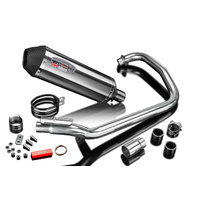 Royal Enfield Scram 411 2022-2024 343MM Stainless X-OVAL Full Exhaust System Product thumb image 4