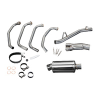 Suzuki GSF1200 S Bandit 95-07 225MM Oval Stainless Full Exhaust System Product thumb image 4