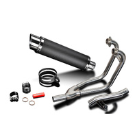 Suzuki GS500E/F 2-1 1989-2019 350MM Round Carbon DL10 Complete Exhaust System Product thumb image 4