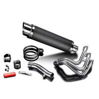 Yamaha MT-09 2013-2020 350MM Round Carbon DL10 3 Into 1 Full Exhaust System Product thumb image 4