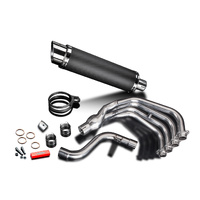 Yamaha XJ6-XJ6N-FZ6 2009-2020 4-1 350MM Round Carbon Complete Exhaust System Product thumb image 4