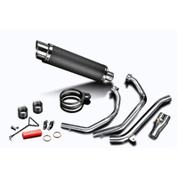 Honda CRF1000L Africa Twin 2016-2019 350MM Round Carbon Full Exhaust System Product thumb image 4