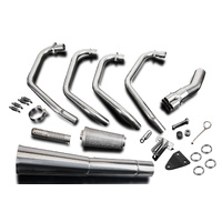 Honda CB750F1 (1975-1976) Full Stainless Steel Megaphone Exhaust Syste Product thumb image 4