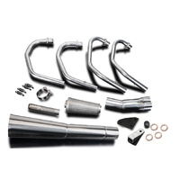 Honda CB350F CB350 Four (1972-1974) Megaphone Stainless Steel Exhaust System Product thumb image 4