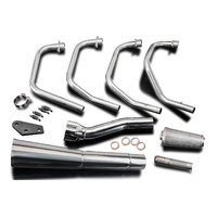Suzuki GS850G 1979-1981 Full Megaphone Stainless Exhaust System Product thumb image 4