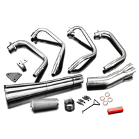 Honda CB650 CB650C Sohc Megaphone Full Stainless Exhaust System Product thumb image 4
