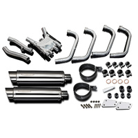 Yamaha XJR1300/SP 1998-2003 350MM Round Stainless Full Exhaust System Product thumb image 4