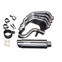 Yamaha XJ6-XJ6N-FZ6 2009-2020 4-1 350MM Round Stainless Complete Exhaust System Product thumb image 4