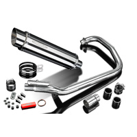 Royal Enfield Scram 411 2022-2024 350MM Round Stainless Full Exhaust System Product thumb image 4