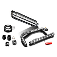 Royal Enfield 350 Bullet Classic 22-25 350MM Round Stainless Full Exhaust System Product thumb image 4