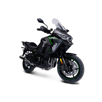 Kawasaki Versys 1100 2025 2026 350MM Round Stainless Full Exhaust System Product thumb image 4